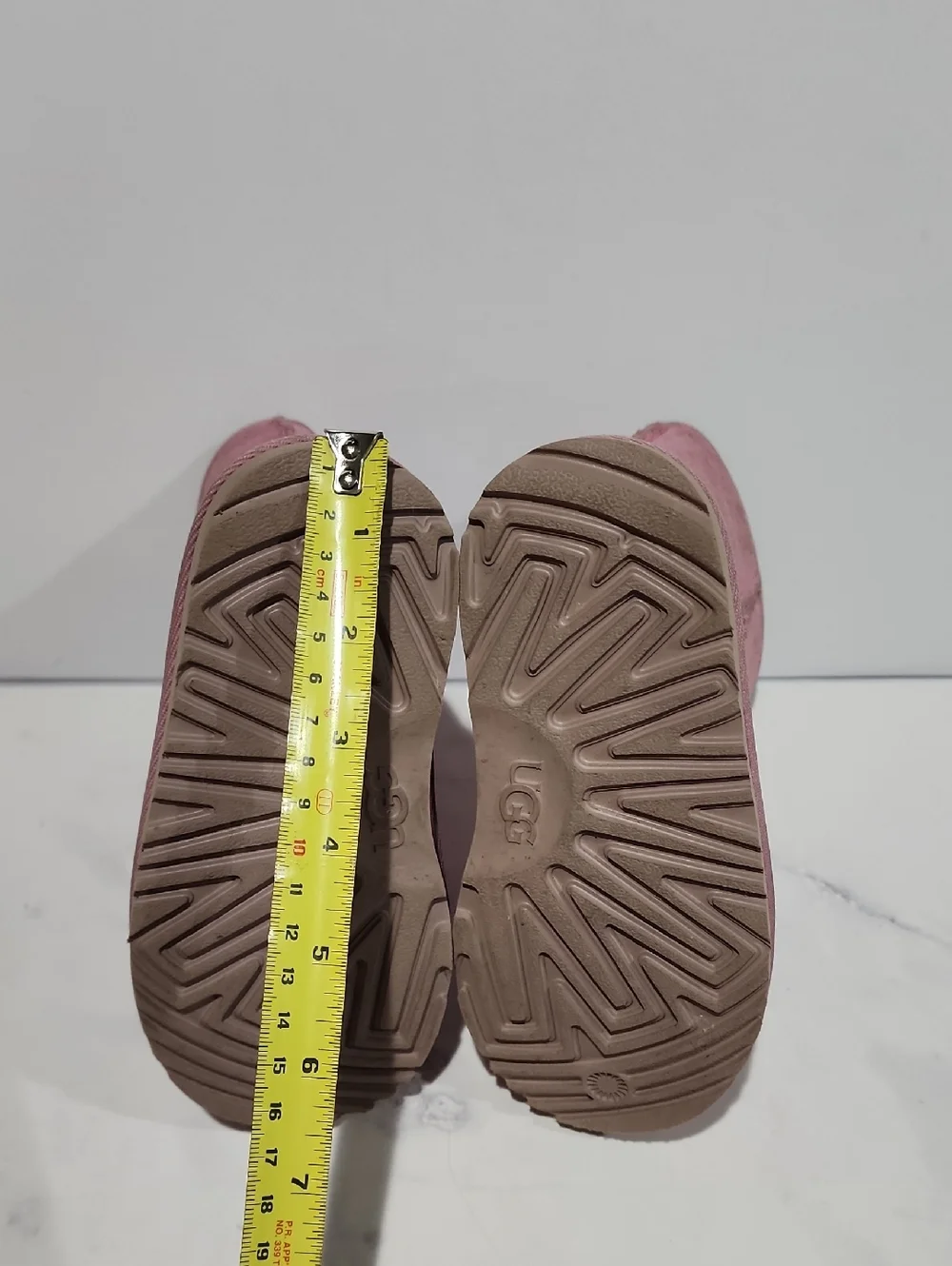 Ugg  Pink Star Suede Winter Boots